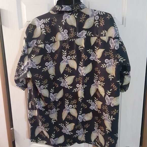 OP Sport Men's Hawaiian Button Up Shirt Size XL - Picture 3 of 7